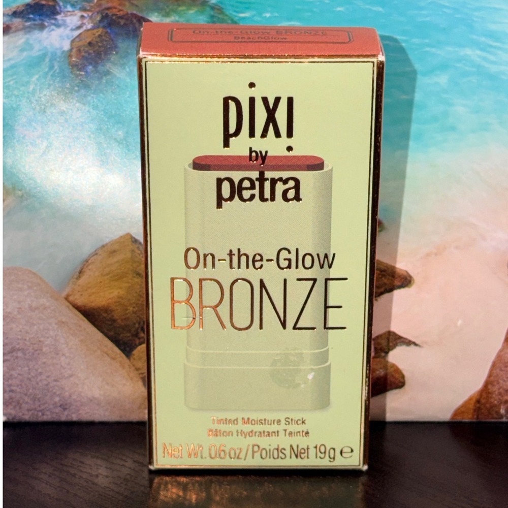 Pixi by Petra On-the-Glow Bronze Tinted Moisture Stick BeachGlow 0.6oz NEW